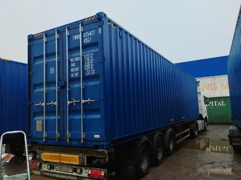 Контейнер 40 футов, FWRU0354778, синий