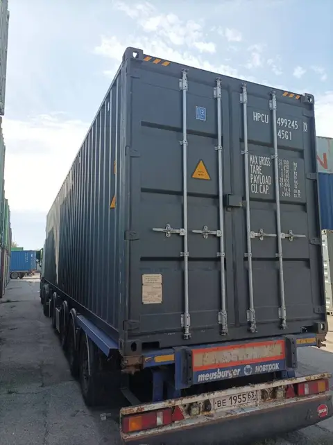 Контейнер 40 футов, HPCU4992450, серый