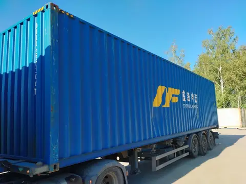 Контейнер 40 футов, NFDU3503067, синий