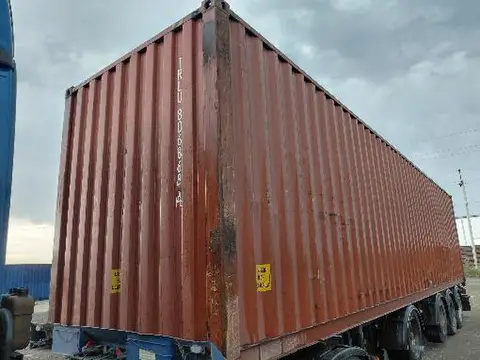 Контейнер 40 футов, TRLU8068684, красный